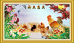 工笔中堂画