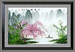 巨幅山水画