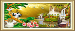 黄山迎客松 迎客松 油画