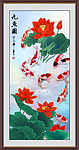 国画荷花