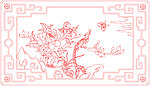 精雕线描图