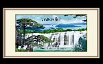 流水生财风水画
