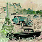 欧美风格油画 装饰画