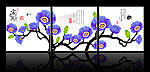 枯树花无框画