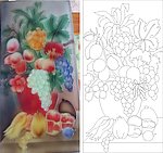 小花 浮雕花 花瓶
