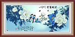 牡丹 花好月圆