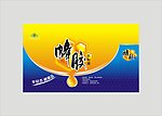 蜂胶包装盒平面图