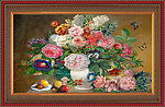 花卉油画