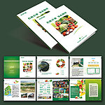 有机蔬菜画册设计