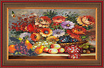 花卉油画
