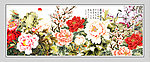 国画牡丹