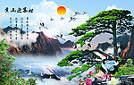 黄山迎客松