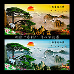 黄山迎客松