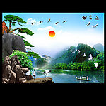 山水风景