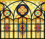 蒂凡尼 教堂玻璃