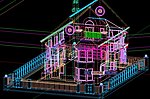 乡野别墅3D透视建模