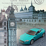 欧美风格油画 装饰画