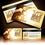 VIP卡 金色vip