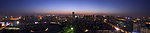 鸟瞰石家庄夜景全景
