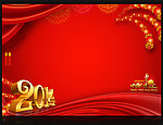 2014新年晚会背景