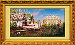 风景油画 田园油画