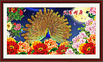 孔雀开屏