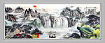 国画山水
