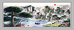 黄山迎客松