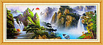 油画风景 欧式油画风景