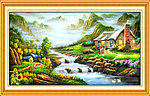 油画风景 欧式油画风