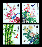 梅兰竹菊