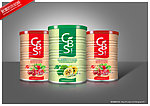 饮品 罐装包装(展开图)