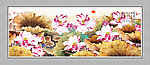 国画荷花