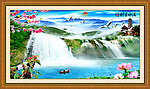 山水壁画