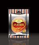 蛋糕包装平面制作