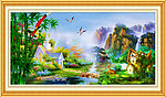 山水油画