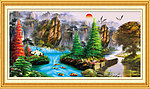 巨幅山水画