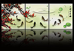 无框画