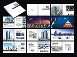 高档科技建筑企业画册
