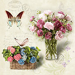 欧美风格装饰画花卉