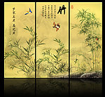 国画竹子