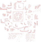 花纹 花边 矢量图