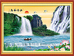 巨幅山水画