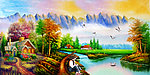 油画