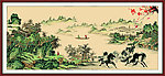 国画八骏图