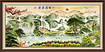国画山水 财源滚滚