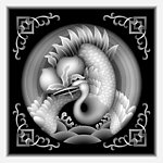 浮雕灰度图