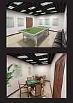 居委会活动室 棋牌室
