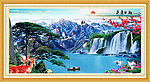 大厅山水画