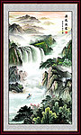 客厅山水画